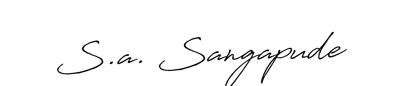 See photos of S.a. Sangapude official signature by Spectra . Check more albums & portfolios. Read reviews & check more about Antro_Vectra_Bolder font. S.a. Sangapude signature style 7 images and pictures png