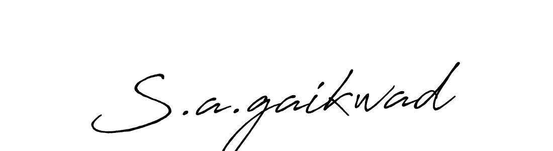 Antro_Vectra_Bolder is a professional signature style that is perfect for those who want to add a touch of class to their signature. It is also a great choice for those who want to make their signature more unique. Get S.a.gaikwad name to fancy signature for free. S.a.gaikwad signature style 7 images and pictures png