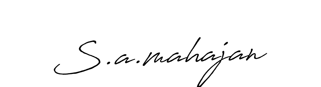 Make a short S.a.mahajan signature style. Manage your documents anywhere anytime using Antro_Vectra_Bolder. Create and add eSignatures, submit forms, share and send files easily. S.a.mahajan signature style 7 images and pictures png