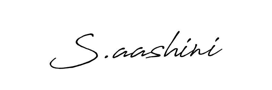 Best and Professional Signature Style for S.aashini. Antro_Vectra_Bolder Best Signature Style Collection. S.aashini signature style 7 images and pictures png