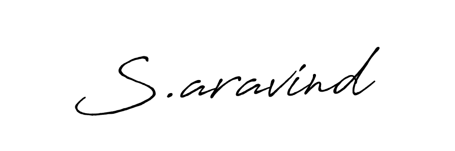 if you are searching for the best signature style for your name S.aravind. so please give up your signature search. here we have designed multiple signature styles  using Antro_Vectra_Bolder. S.aravind signature style 7 images and pictures png