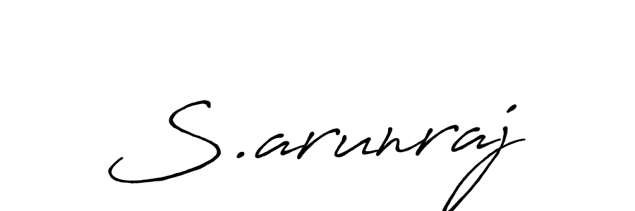 It looks lik you need a new signature style for name S.arunraj. Design unique handwritten (Antro_Vectra_Bolder) signature with our free signature maker in just a few clicks. S.arunraj signature style 7 images and pictures png