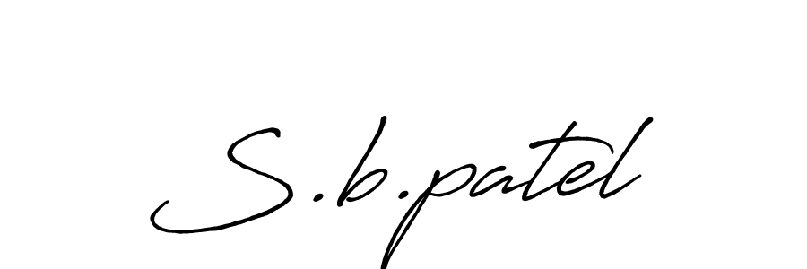 Here are the top 10 professional signature styles for the name S.b.patel. These are the best autograph styles you can use for your name. S.b.patel signature style 7 images and pictures png