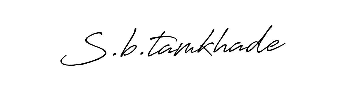 It looks lik you need a new signature style for name S.b.tamkhade. Design unique handwritten (Antro_Vectra_Bolder) signature with our free signature maker in just a few clicks. S.b.tamkhade signature style 7 images and pictures png