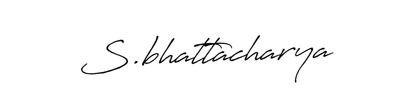 Also we have S.bhattacharya name is the best signature style. Create professional handwritten signature collection using Antro_Vectra_Bolder autograph style. S.bhattacharya signature style 7 images and pictures png