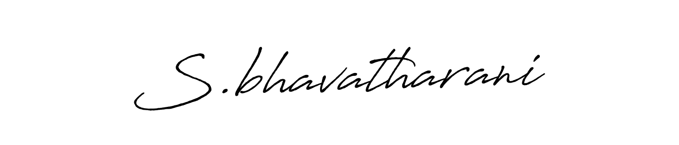 S.bhavatharani stylish signature style. Best Handwritten Sign (Antro_Vectra_Bolder) for my name. Handwritten Signature Collection Ideas for my name S.bhavatharani. S.bhavatharani signature style 7 images and pictures png