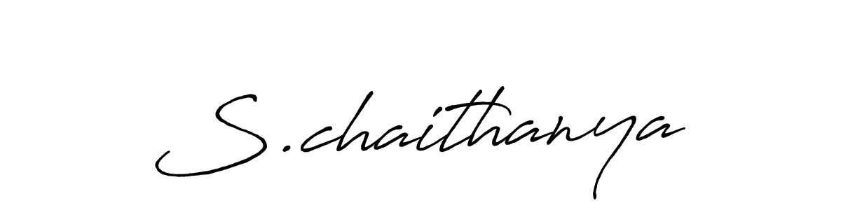 You can use this online signature creator to create a handwritten signature for the name S.chaithanya. This is the best online autograph maker. S.chaithanya signature style 7 images and pictures png