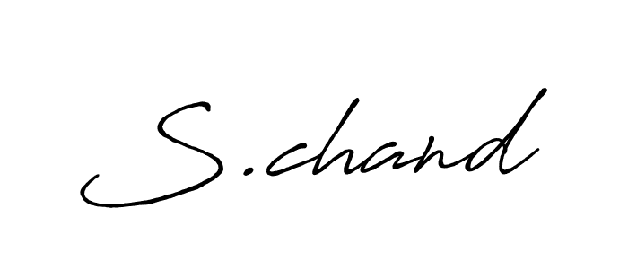 S.chand stylish signature style. Best Handwritten Sign (Antro_Vectra_Bolder) for my name. Handwritten Signature Collection Ideas for my name S.chand. S.chand signature style 7 images and pictures png