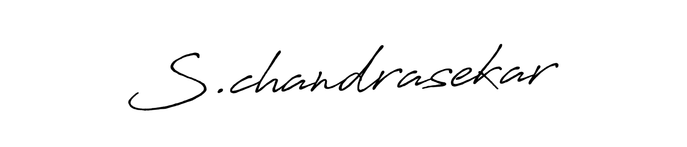 Make a short S.chandrasekar signature style. Manage your documents anywhere anytime using Antro_Vectra_Bolder. Create and add eSignatures, submit forms, share and send files easily. S.chandrasekar signature style 7 images and pictures png