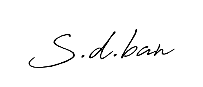 How to Draw S.d.ban signature style? Antro_Vectra_Bolder is a latest design signature styles for name S.d.ban. S.d.ban signature style 7 images and pictures png