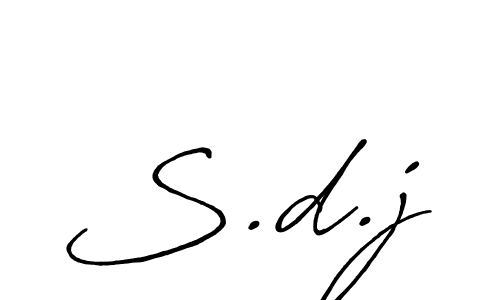 This is the best signature style for the S.d.j name. Also you like these signature font (Antro_Vectra_Bolder). Mix name signature. S.d.j signature style 7 images and pictures png