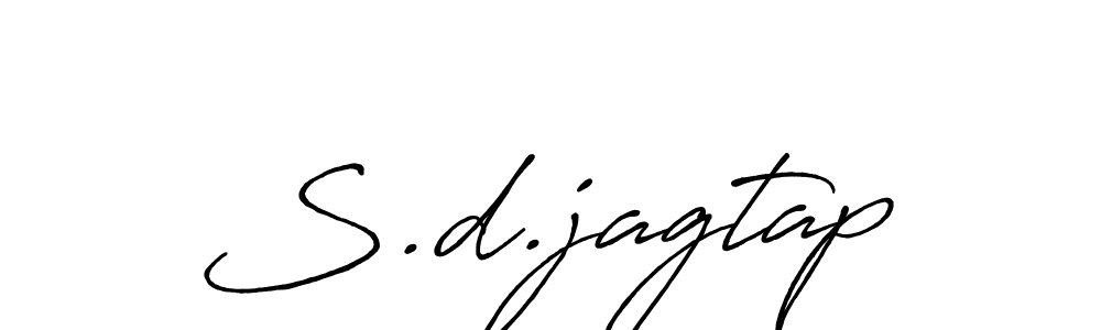 Here are the top 10 professional signature styles for the name S.d.jagtap. These are the best autograph styles you can use for your name. S.d.jagtap signature style 7 images and pictures png