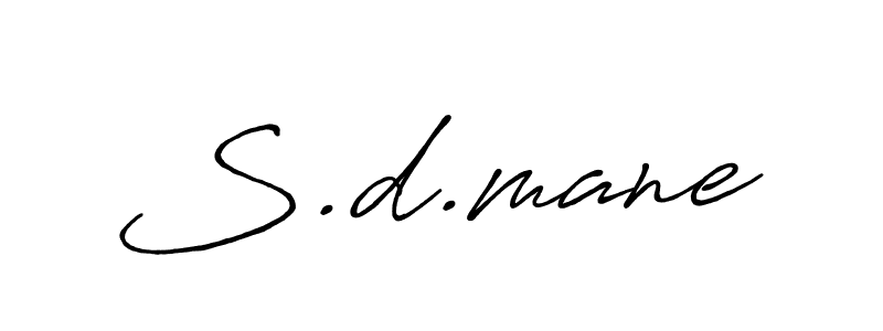 You can use this online signature creator to create a handwritten signature for the name S.d.mane. This is the best online autograph maker. S.d.mane signature style 7 images and pictures png