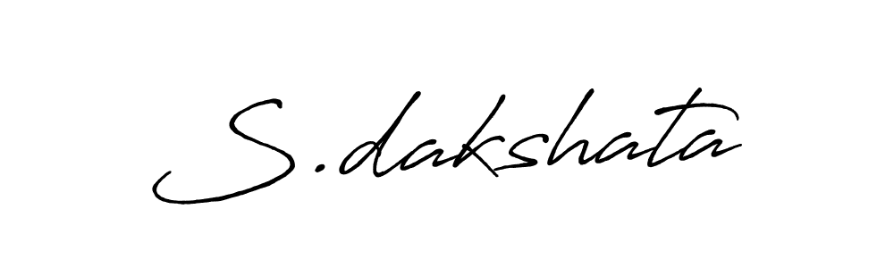 This is the best signature style for the S.dakshata name. Also you like these signature font (Antro_Vectra_Bolder). Mix name signature. S.dakshata signature style 7 images and pictures png
