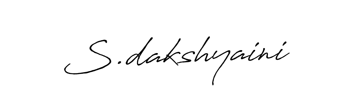 It looks lik you need a new signature style for name S.dakshyaini. Design unique handwritten (Antro_Vectra_Bolder) signature with our free signature maker in just a few clicks. S.dakshyaini signature style 7 images and pictures png