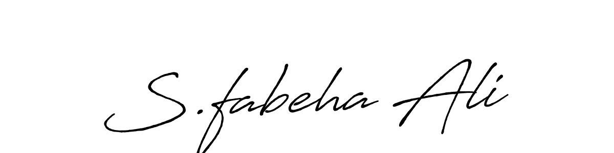 Here are the top 10 professional signature styles for the name S.fabeha Ali. These are the best autograph styles you can use for your name. S.fabeha Ali signature style 7 images and pictures png