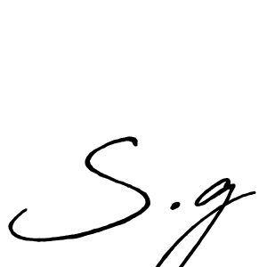 Best and Professional Signature Style for S.g. Antro_Vectra_Bolder Best Signature Style Collection. S.g signature style 7 images and pictures png