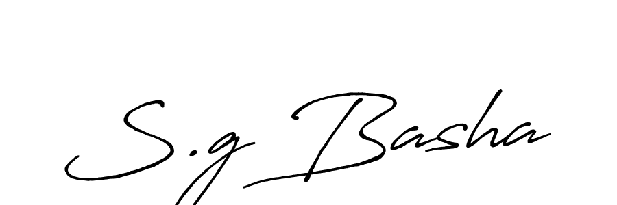 It looks lik you need a new signature style for name S.g Basha. Design unique handwritten (Antro_Vectra_Bolder) signature with our free signature maker in just a few clicks. S.g Basha signature style 7 images and pictures png