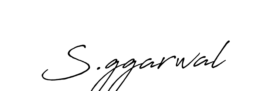 Use a signature maker to create a handwritten signature online. With this signature software, you can design (Antro_Vectra_Bolder) your own signature for name S.ggarwal. S.ggarwal signature style 7 images and pictures png