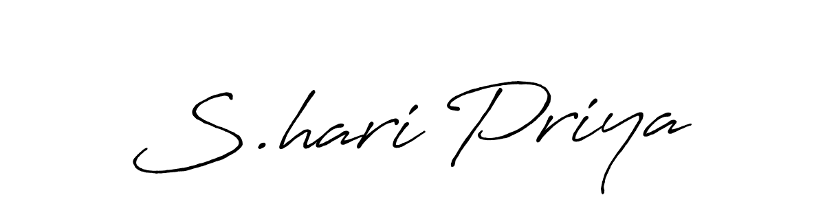 Make a short S.hari Priya signature style. Manage your documents anywhere anytime using Antro_Vectra_Bolder. Create and add eSignatures, submit forms, share and send files easily. S.hari Priya signature style 7 images and pictures png