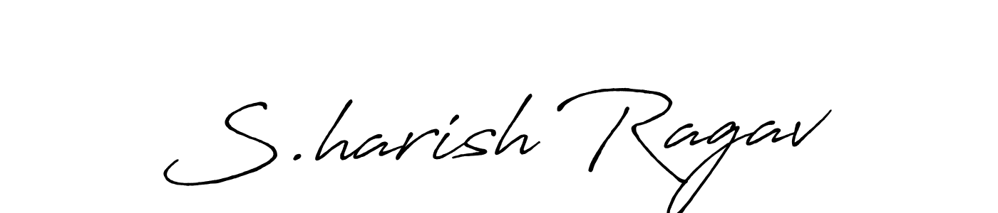 You should practise on your own different ways (Antro_Vectra_Bolder) to write your name (S.harish Ragav) in signature. don't let someone else do it for you. S.harish Ragav signature style 7 images and pictures png