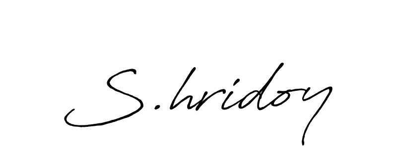 Make a short S.hridoy signature style. Manage your documents anywhere anytime using Antro_Vectra_Bolder. Create and add eSignatures, submit forms, share and send files easily. S.hridoy signature style 7 images and pictures png