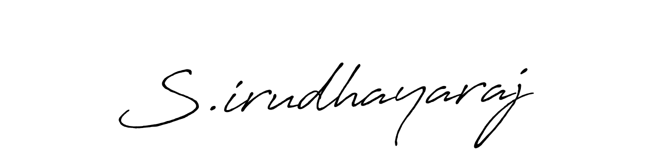 How to Draw S.irudhayaraj signature style? Antro_Vectra_Bolder is a latest design signature styles for name S.irudhayaraj. S.irudhayaraj signature style 7 images and pictures png