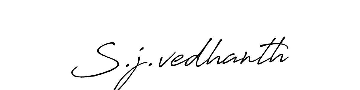 Once you've used our free online signature maker to create your best signature Antro_Vectra_Bolder style, it's time to enjoy all of the benefits that S.j.vedhanth name signing documents. S.j.vedhanth signature style 7 images and pictures png