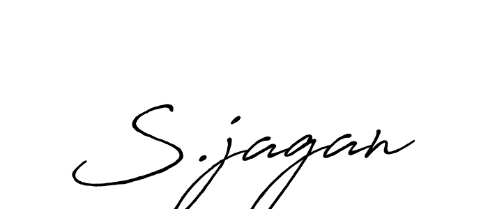 You should practise on your own different ways (Antro_Vectra_Bolder) to write your name (S.jagan) in signature. don't let someone else do it for you. S.jagan signature style 7 images and pictures png