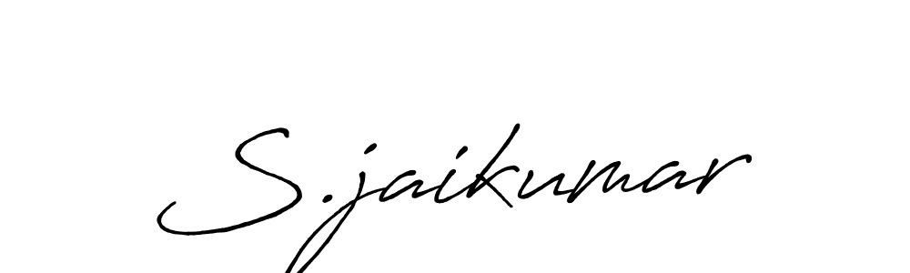Once you've used our free online signature maker to create your best signature Antro_Vectra_Bolder style, it's time to enjoy all of the benefits that S.jaikumar name signing documents. S.jaikumar signature style 7 images and pictures png