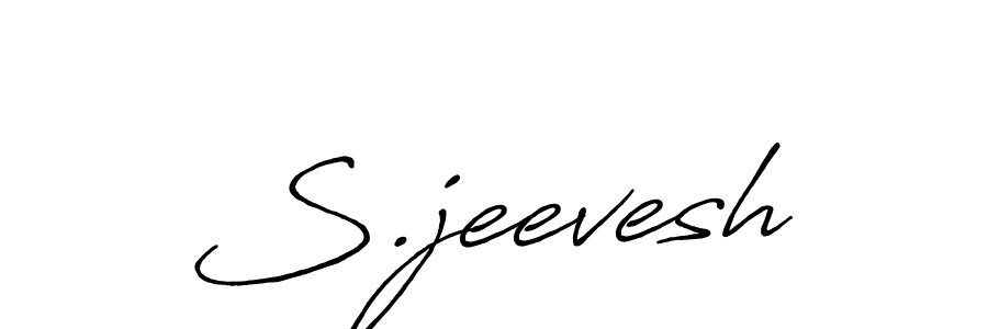 Here are the top 10 professional signature styles for the name S.jeevesh. These are the best autograph styles you can use for your name. S.jeevesh signature style 7 images and pictures png