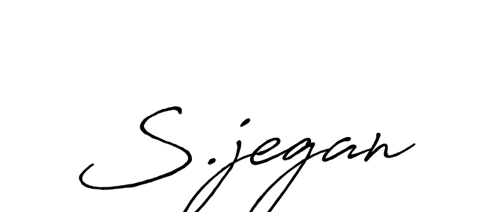 Antro_Vectra_Bolder is a professional signature style that is perfect for those who want to add a touch of class to their signature. It is also a great choice for those who want to make their signature more unique. Get S.jegan name to fancy signature for free. S.jegan signature style 7 images and pictures png