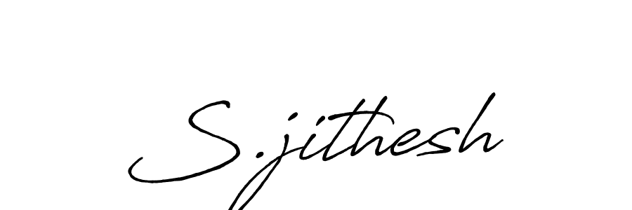 This is the best signature style for the S.jithesh name. Also you like these signature font (Antro_Vectra_Bolder). Mix name signature. S.jithesh signature style 7 images and pictures png