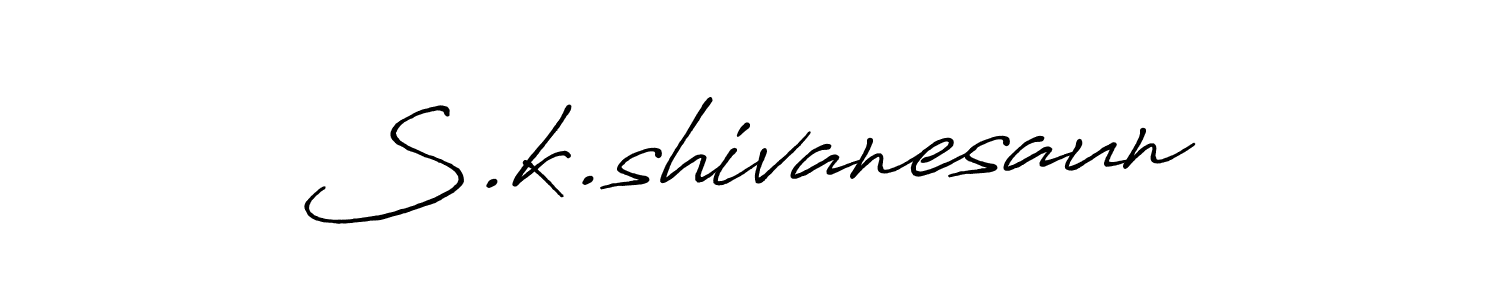 Similarly Antro_Vectra_Bolder is the best handwritten signature design. Signature creator online .You can use it as an online autograph creator for name S.k.shivanesaun. S.k.shivanesaun signature style 7 images and pictures png