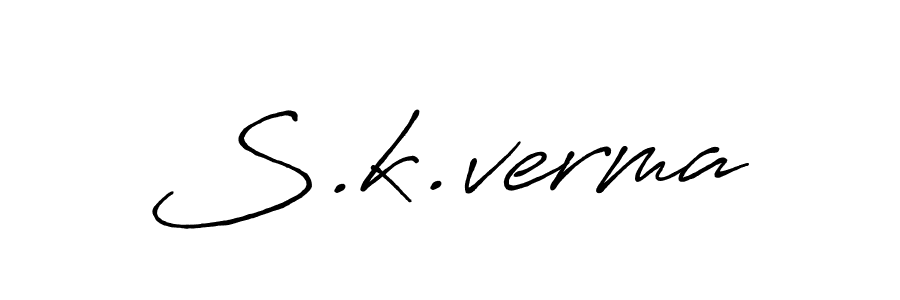 Best and Professional Signature Style for S.k.verma. Antro_Vectra_Bolder Best Signature Style Collection. S.k.verma signature style 7 images and pictures png