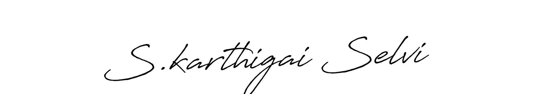 It looks lik you need a new signature style for name S.karthigai Selvi. Design unique handwritten (Antro_Vectra_Bolder) signature with our free signature maker in just a few clicks. S.karthigai Selvi signature style 7 images and pictures png