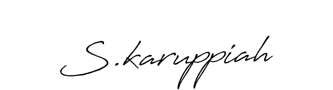 Once you've used our free online signature maker to create your best signature Antro_Vectra_Bolder style, it's time to enjoy all of the benefits that S.karuppiah name signing documents. S.karuppiah signature style 7 images and pictures png