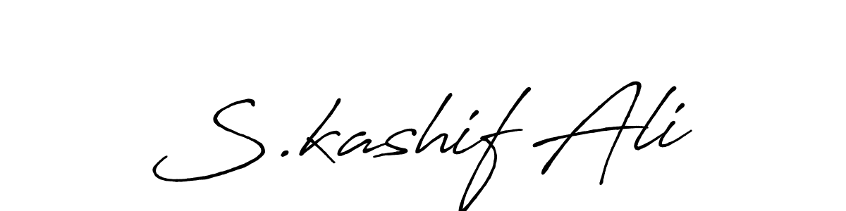 if you are searching for the best signature style for your name S.kashif Ali. so please give up your signature search. here we have designed multiple signature styles  using Antro_Vectra_Bolder. S.kashif Ali signature style 7 images and pictures png