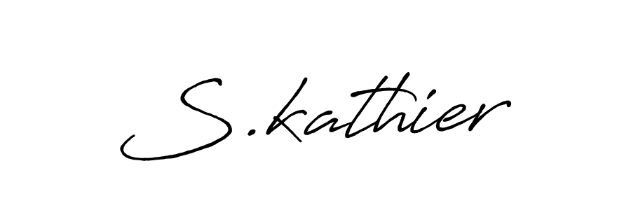 Best and Professional Signature Style for S.kathier. Antro_Vectra_Bolder Best Signature Style Collection. S.kathier signature style 7 images and pictures png