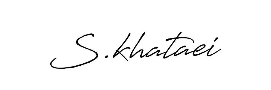 This is the best signature style for the S.khataei name. Also you like these signature font (Antro_Vectra_Bolder). Mix name signature. S.khataei signature style 7 images and pictures png