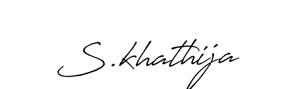 Also You can easily find your signature by using the search form. We will create S.khathija name handwritten signature images for you free of cost using Antro_Vectra_Bolder sign style. S.khathija signature style 7 images and pictures png