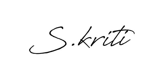 Similarly Antro_Vectra_Bolder is the best handwritten signature design. Signature creator online .You can use it as an online autograph creator for name S.kriti. S.kriti signature style 7 images and pictures png