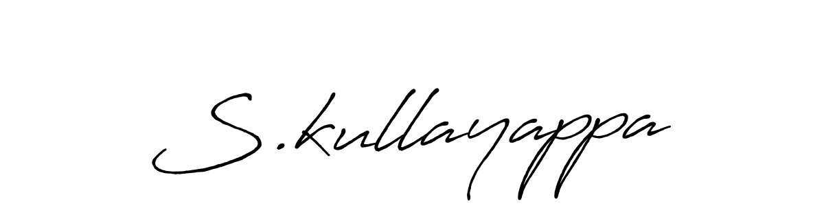 Once you've used our free online signature maker to create your best signature Antro_Vectra_Bolder style, it's time to enjoy all of the benefits that S.kullayappa name signing documents. S.kullayappa signature style 7 images and pictures png