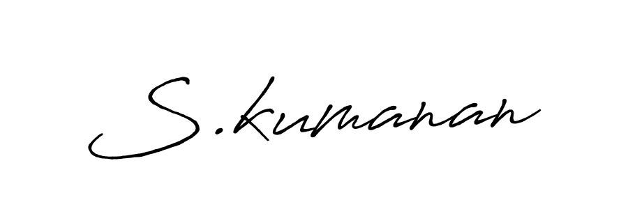 Once you've used our free online signature maker to create your best signature Antro_Vectra_Bolder style, it's time to enjoy all of the benefits that S.kumanan name signing documents. S.kumanan signature style 7 images and pictures png