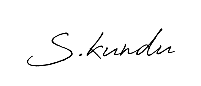 Similarly Antro_Vectra_Bolder is the best handwritten signature design. Signature creator online .You can use it as an online autograph creator for name S.kundu. S.kundu signature style 7 images and pictures png