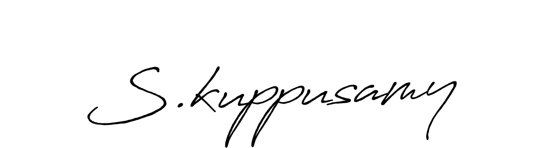 Make a beautiful signature design for name S.kuppusamy. Use this online signature maker to create a handwritten signature for free. S.kuppusamy signature style 7 images and pictures png