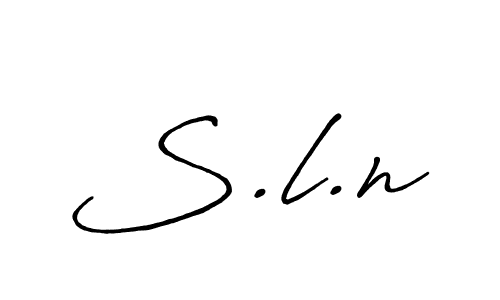 You can use this online signature creator to create a handwritten signature for the name S.l.n. This is the best online autograph maker. S.l.n signature style 7 images and pictures png