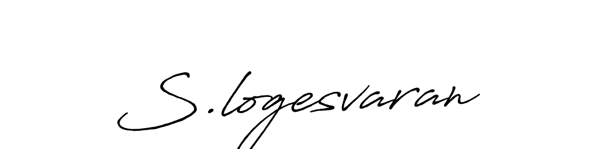 It looks lik you need a new signature style for name S.logesvaran. Design unique handwritten (Antro_Vectra_Bolder) signature with our free signature maker in just a few clicks. S.logesvaran signature style 7 images and pictures png