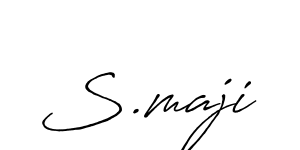 Make a short S.maji signature style. Manage your documents anywhere anytime using Antro_Vectra_Bolder. Create and add eSignatures, submit forms, share and send files easily. S.maji signature style 7 images and pictures png