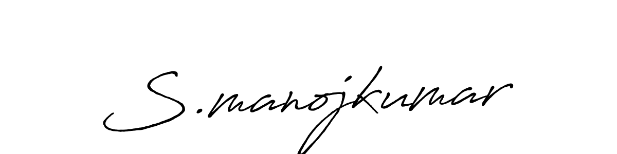 Once you've used our free online signature maker to create your best signature Antro_Vectra_Bolder style, it's time to enjoy all of the benefits that S.manojkumar name signing documents. S.manojkumar signature style 7 images and pictures png